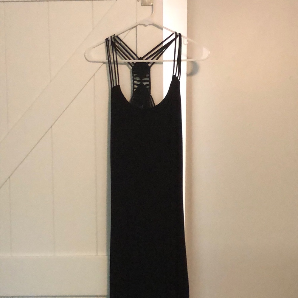 Cynthia Rowley Black maxi dress